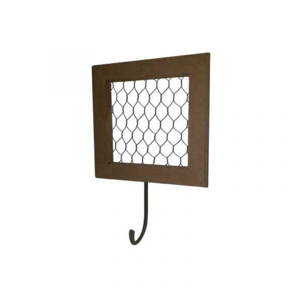 525 Cloth Hanger (1 hook) & Mesh Bronkies Houtwerk & Kuns